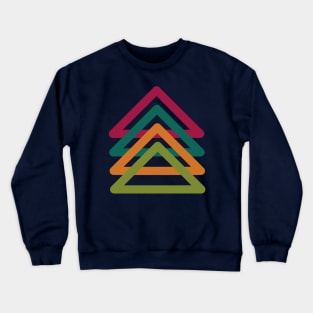 Triangles colorful Crewneck Sweatshirt